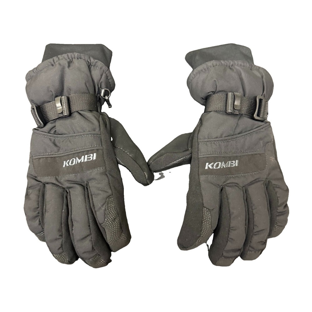 Kombi Black Goretex Ski/Winter Gloves Unisex Adult Women Size Large Gore-Tex